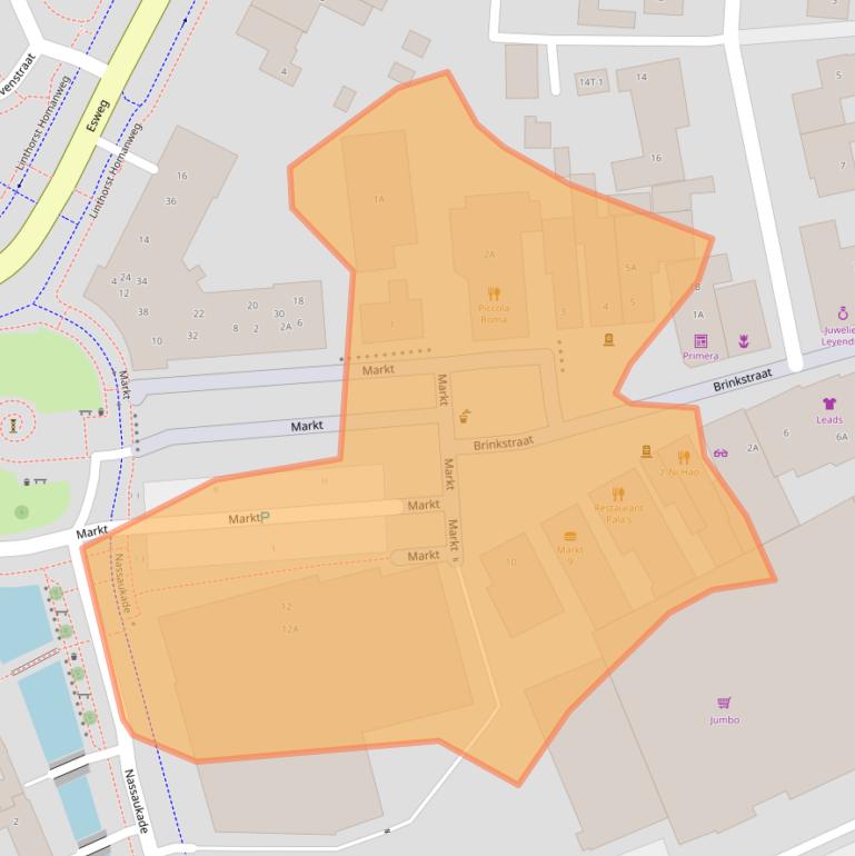 Kaart van postcodegebied 9411KP.