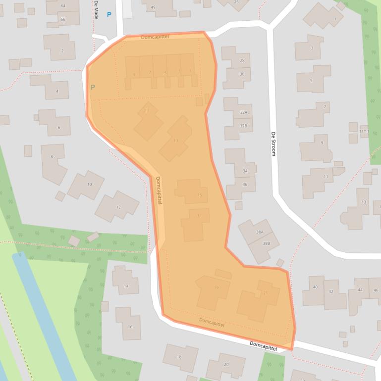 Kaart van postcodegebied 9411MJ.
