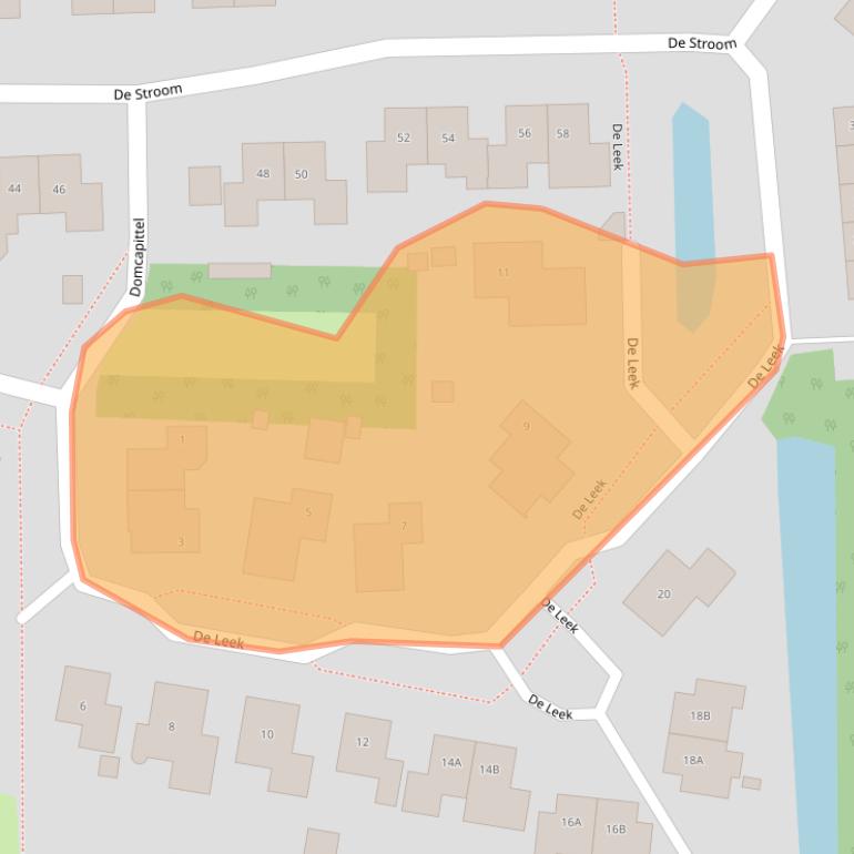 Kaart van postcodegebied 9411ML.