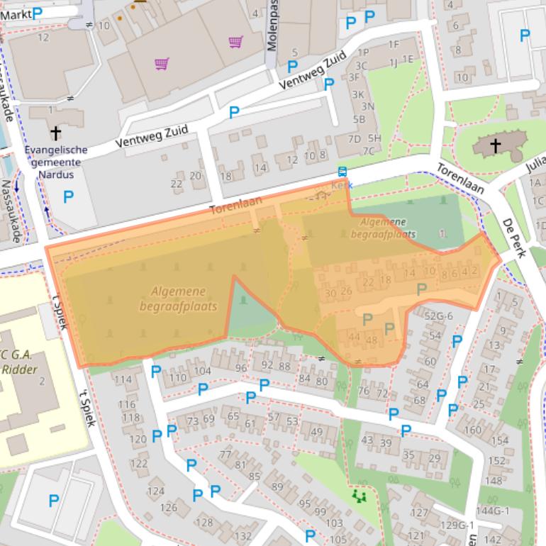Kaart van postcodegebied 9411RD.