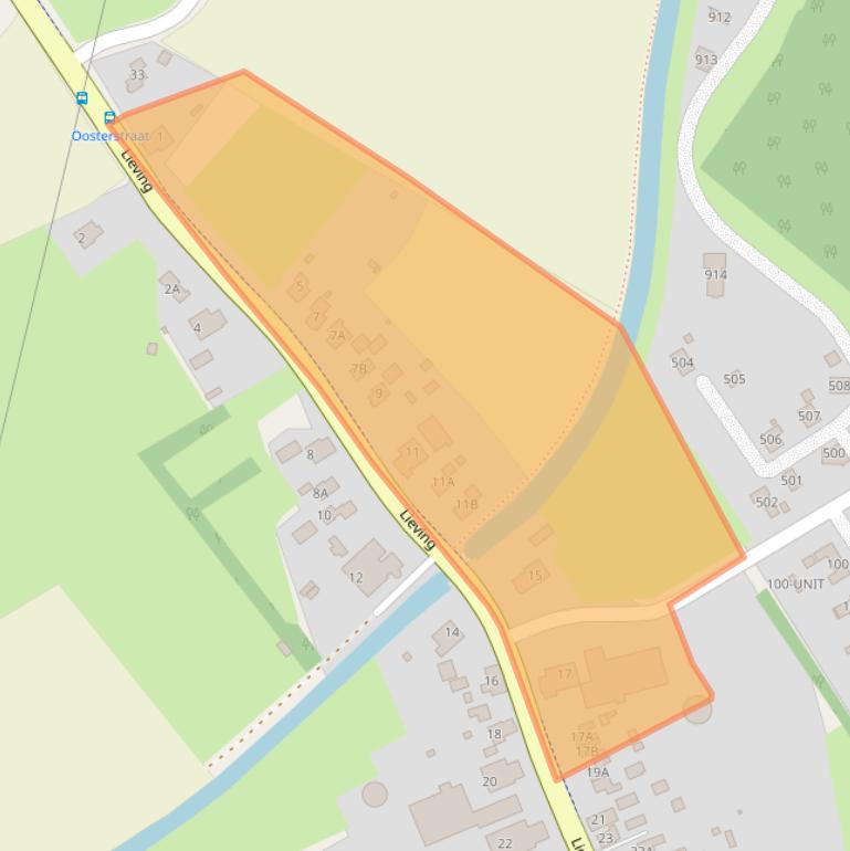 Kaart van postcodegebied 9411TA.