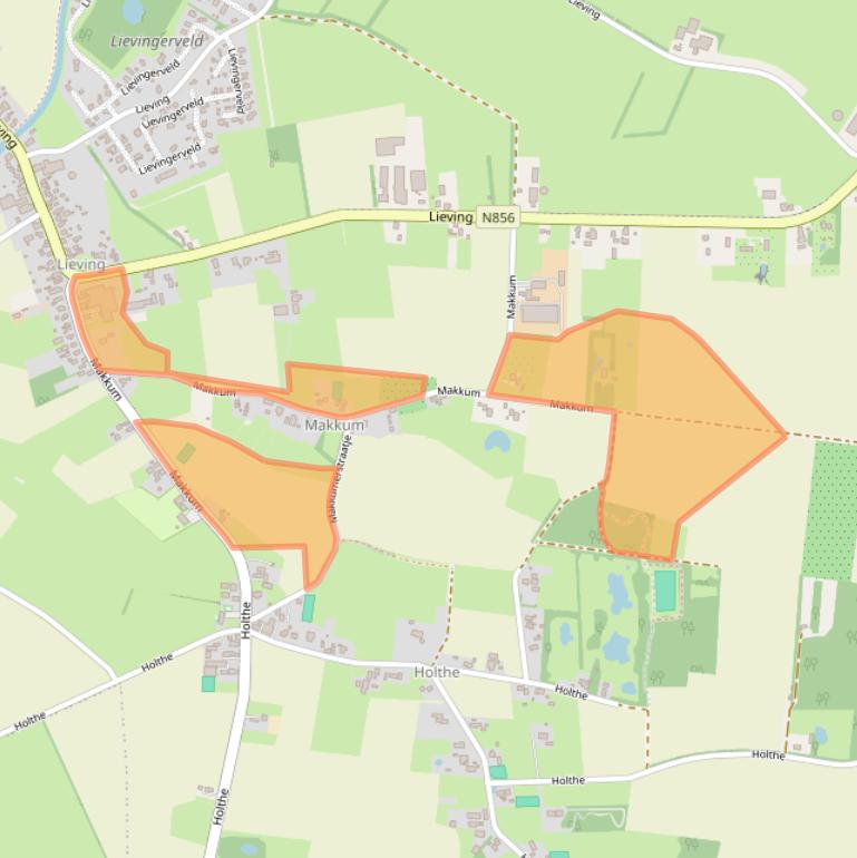 Kaart van postcodegebied 9411TH.