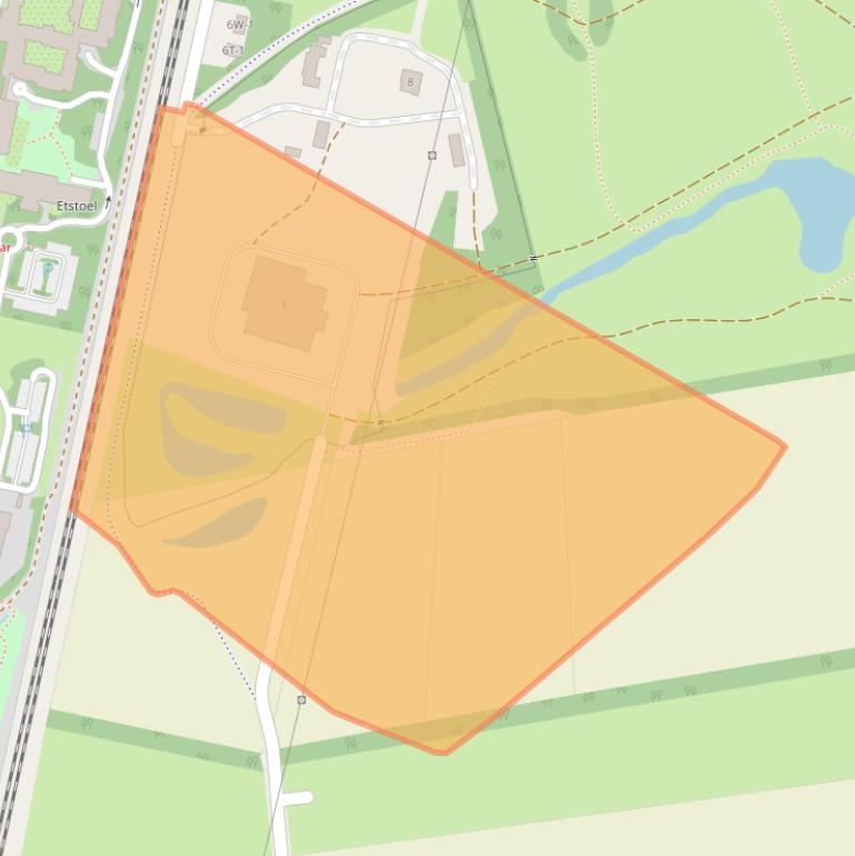 Kaart van postcodegebied 9411ZX.