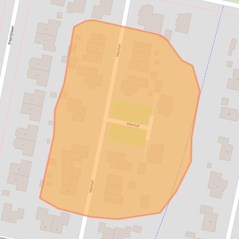 Kaart van postcodegebied 9413AS.