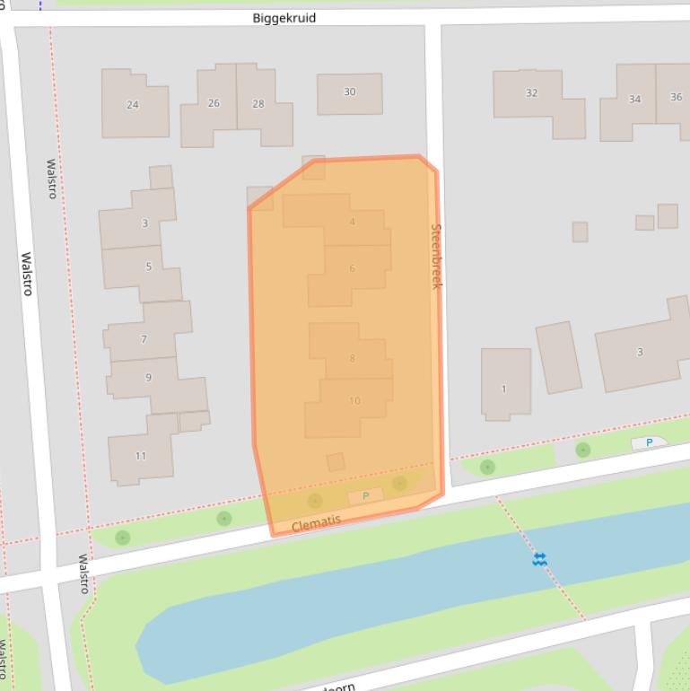 Kaart van postcodegebied 9413DG.