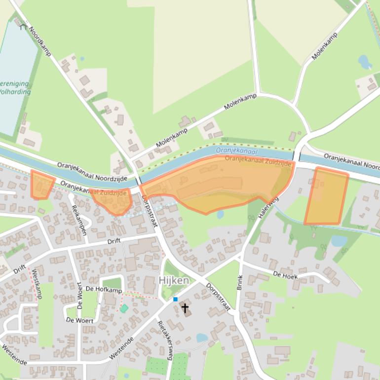 Kaart van postcodegebied 9415PR.