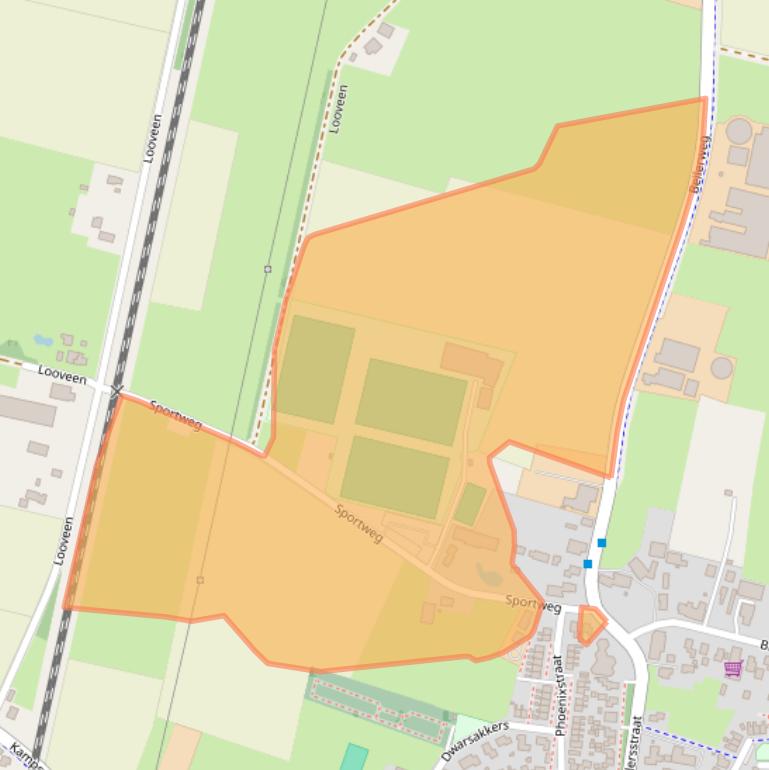 Kaart van postcodegebied 9418PA.