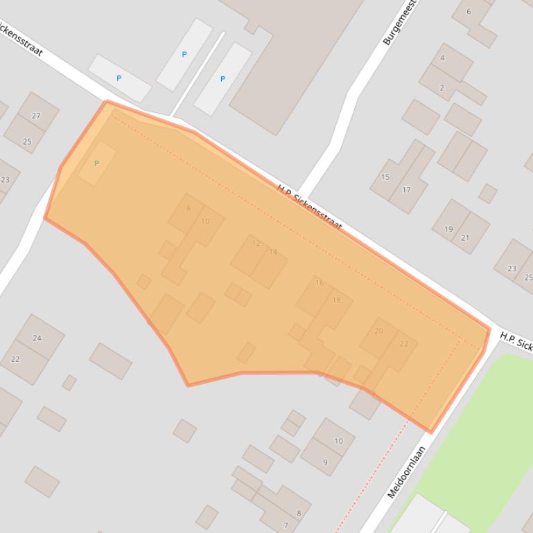 Kaart van postcodegebied 9421PL.