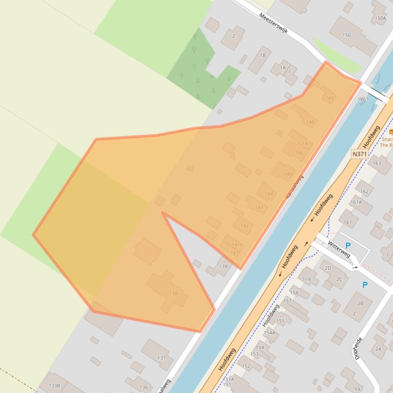 Kaart van postcodegebied 9421SW.