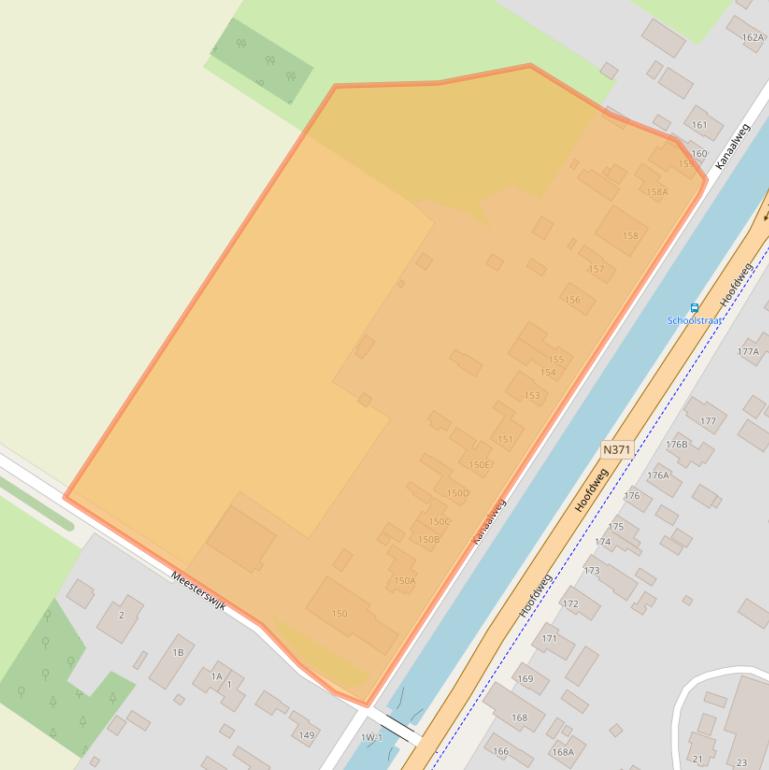 Kaart van postcodegebied 9421SX.