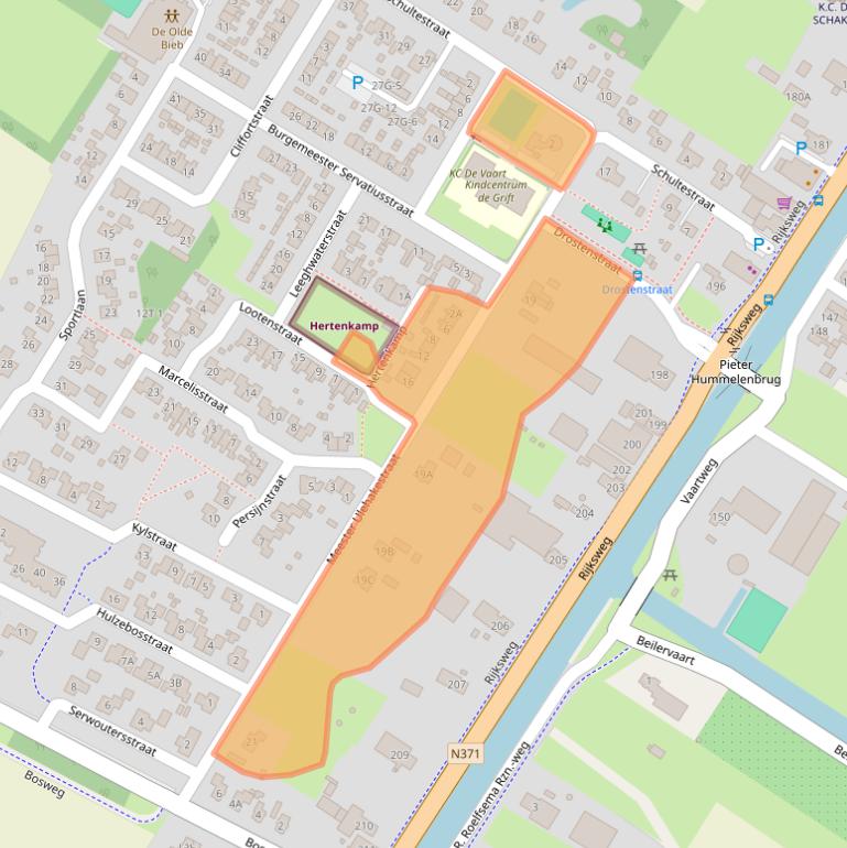 Kaart van postcodegebied 9423PM.