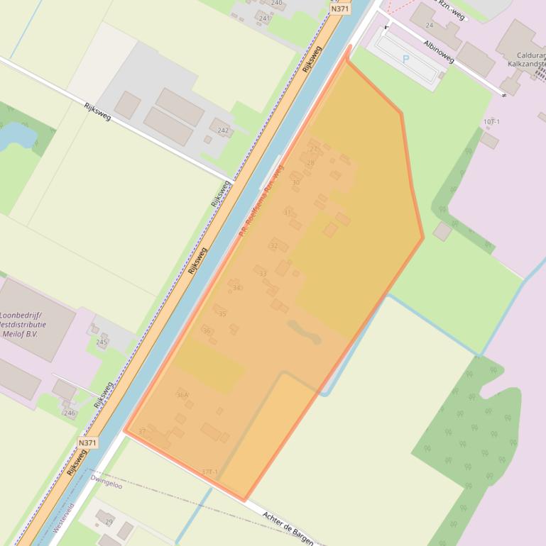 Kaart van postcodegebied 9423RB.