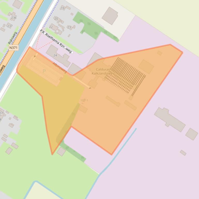 Kaart van postcodegebied 9423RC.