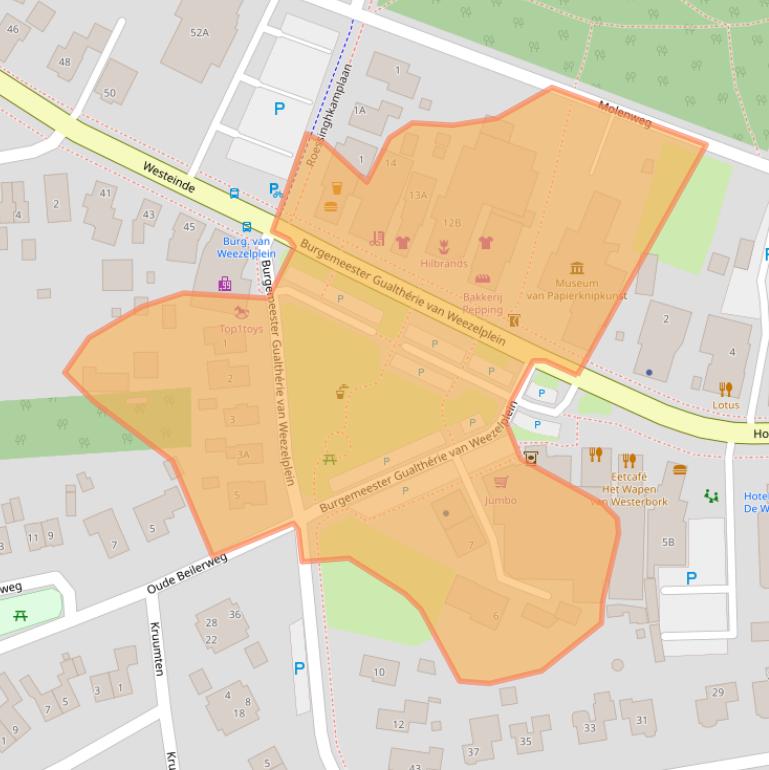 Kaart van postcodegebied 9431AG.