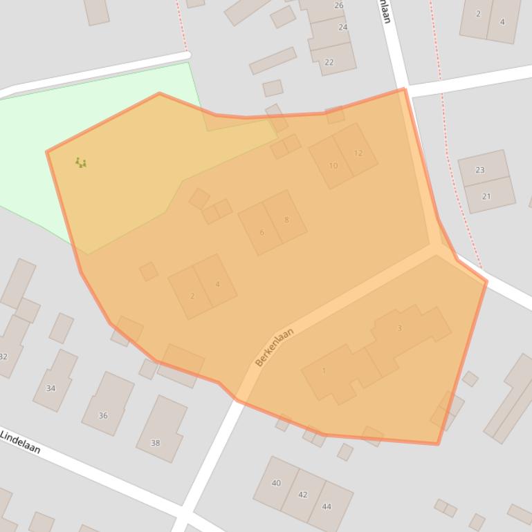 Kaart van postcodegebied 9431CM.