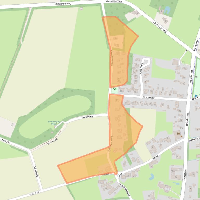 Kaart van postcodegebied 9433PH.