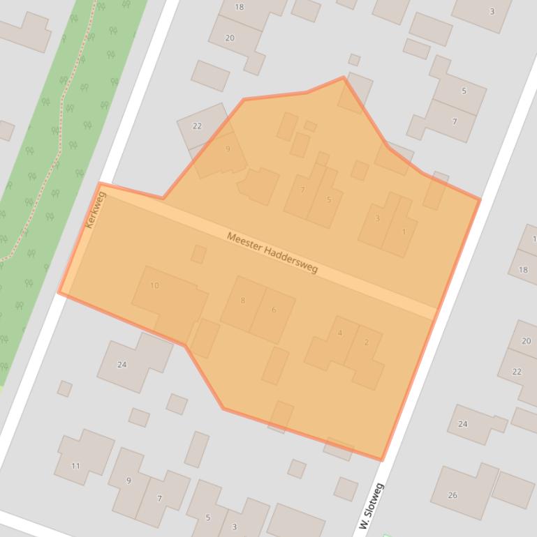 Kaart van postcodegebied 9439PH.