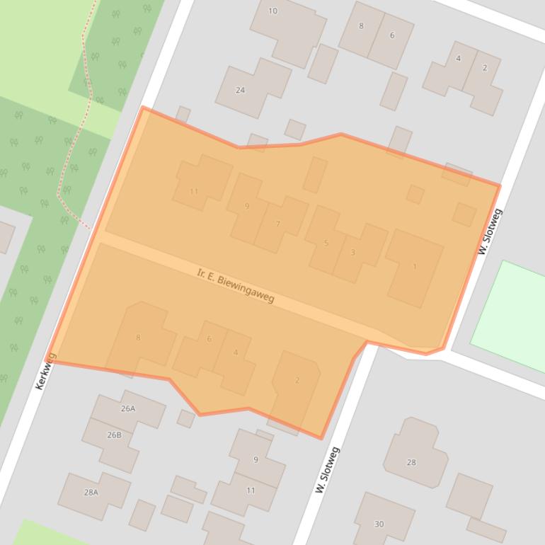 Kaart van postcodegebied 9439PL.