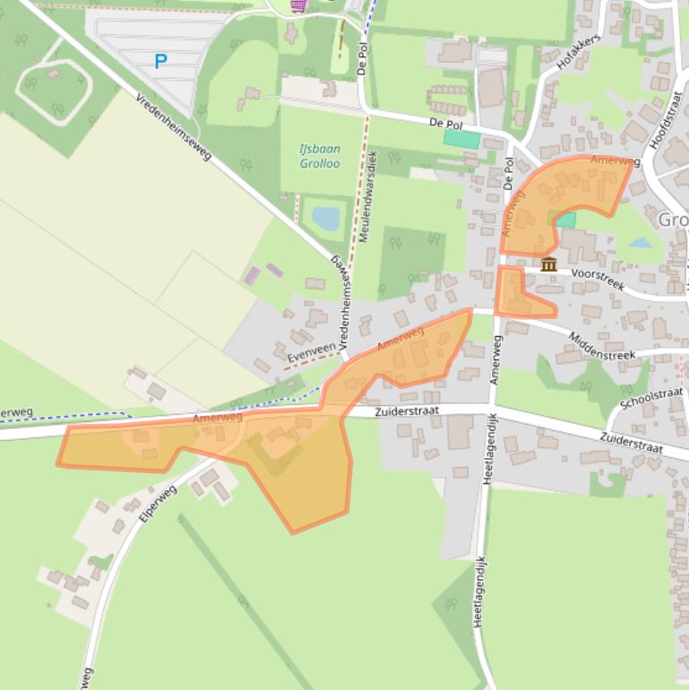 Kaart van postcodegebied 9444PC.