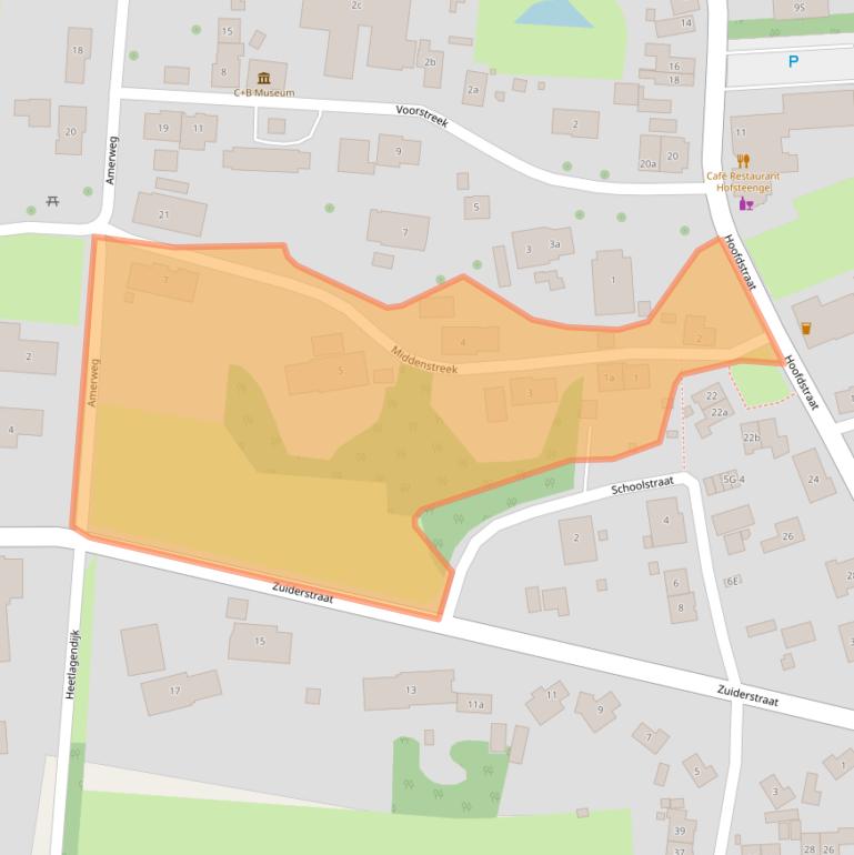 Kaart van postcodegebied 9444PG.