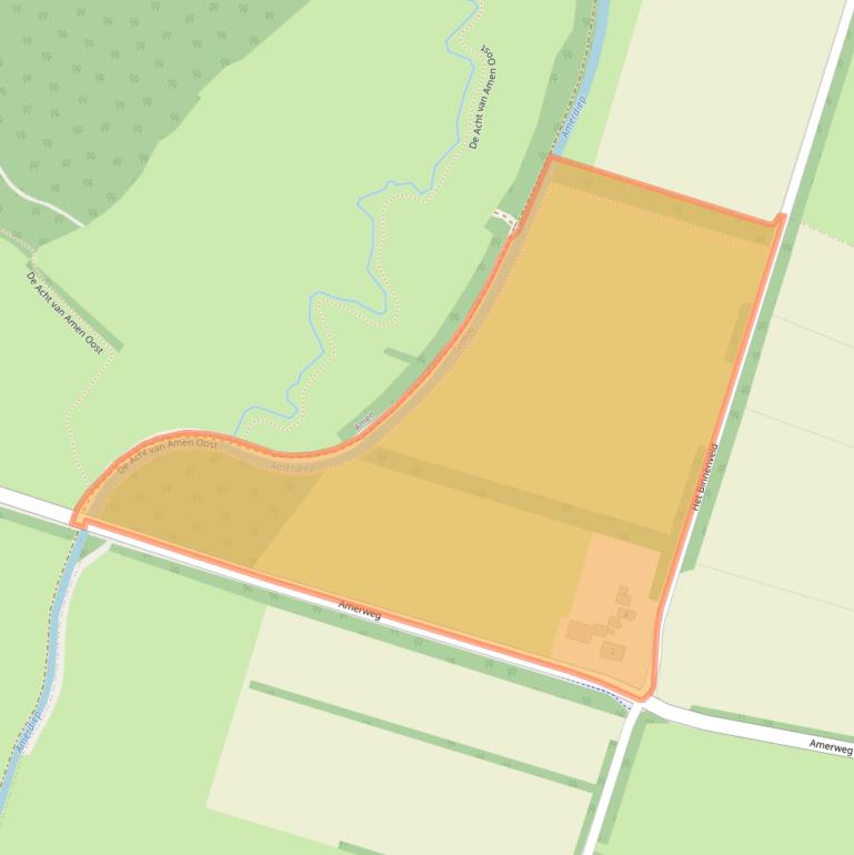 Kaart van postcodegebied 9444TJ.