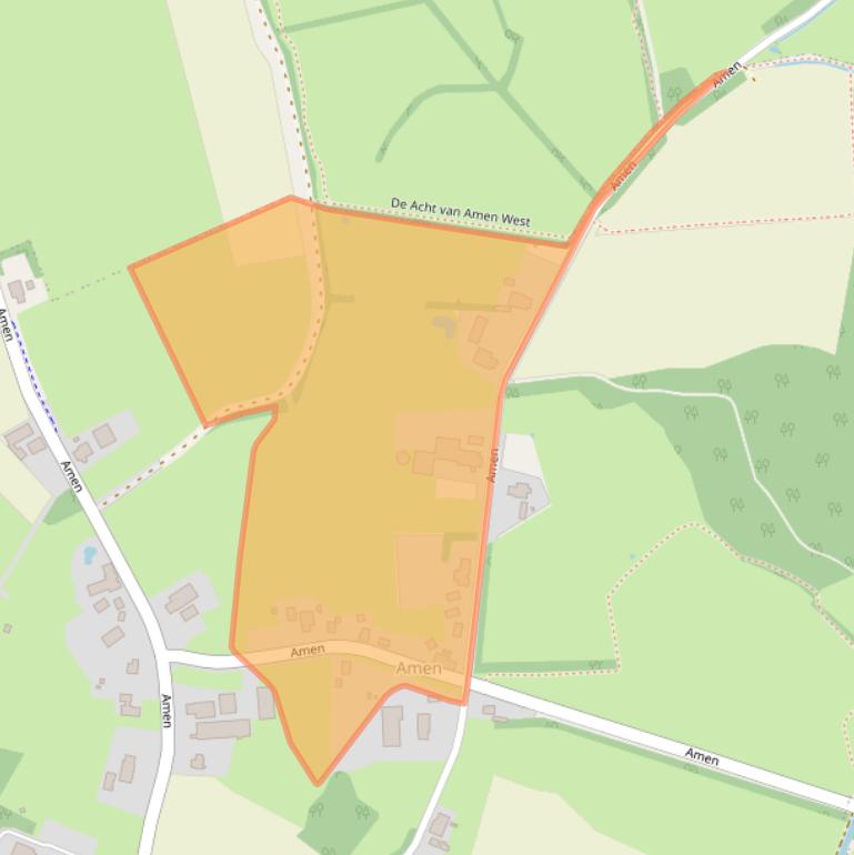 Kaart van postcodegebied 9446PC.