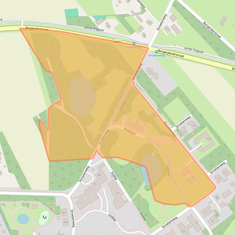 Kaart van postcodegebied 9449PG.