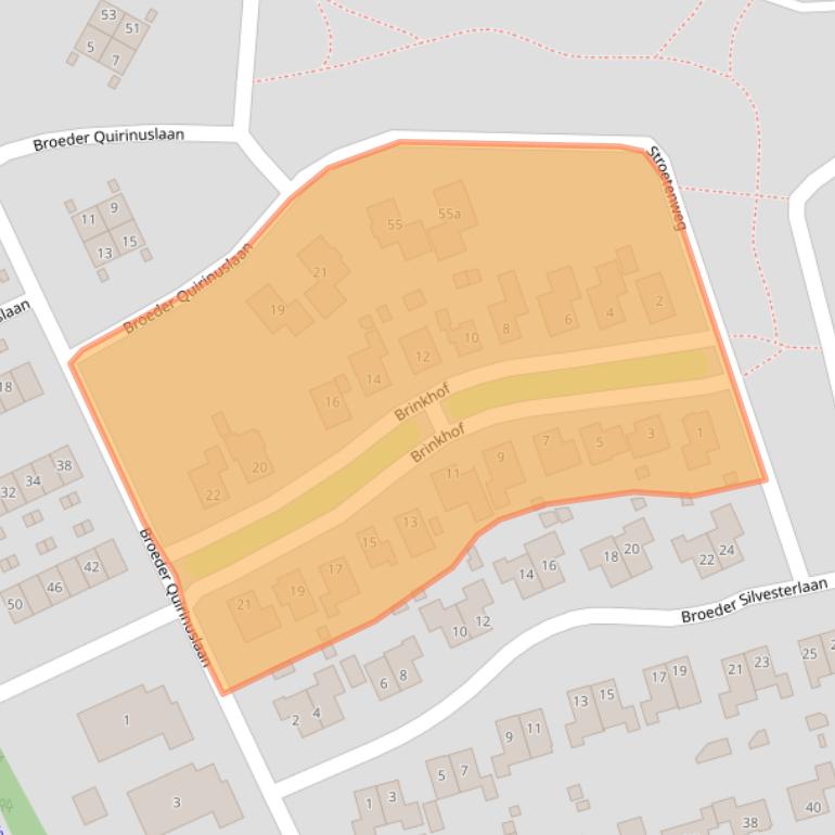 Kaart van postcodegebied 9449PR.