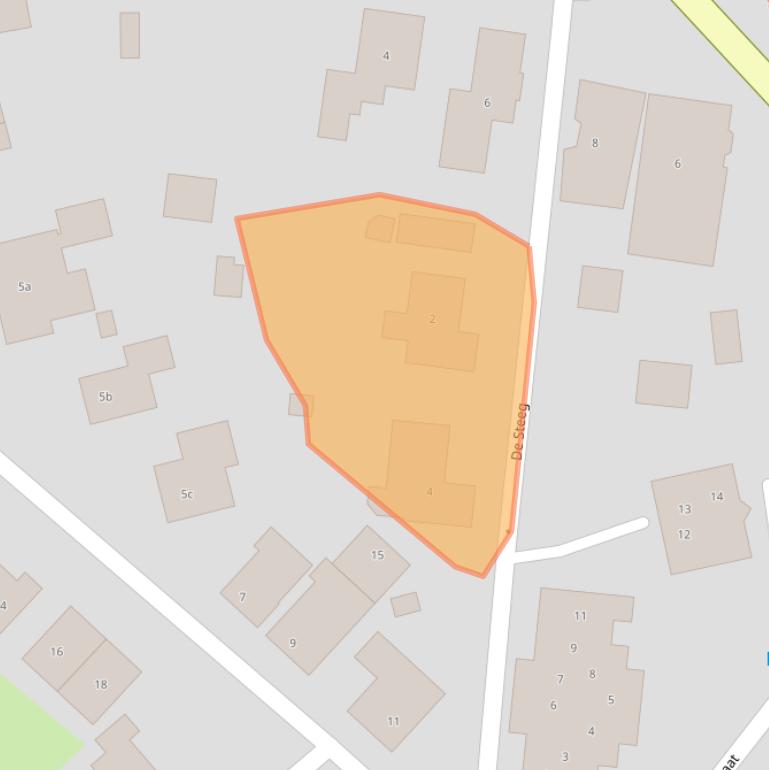 Kaart van postcodegebied 9451AN.