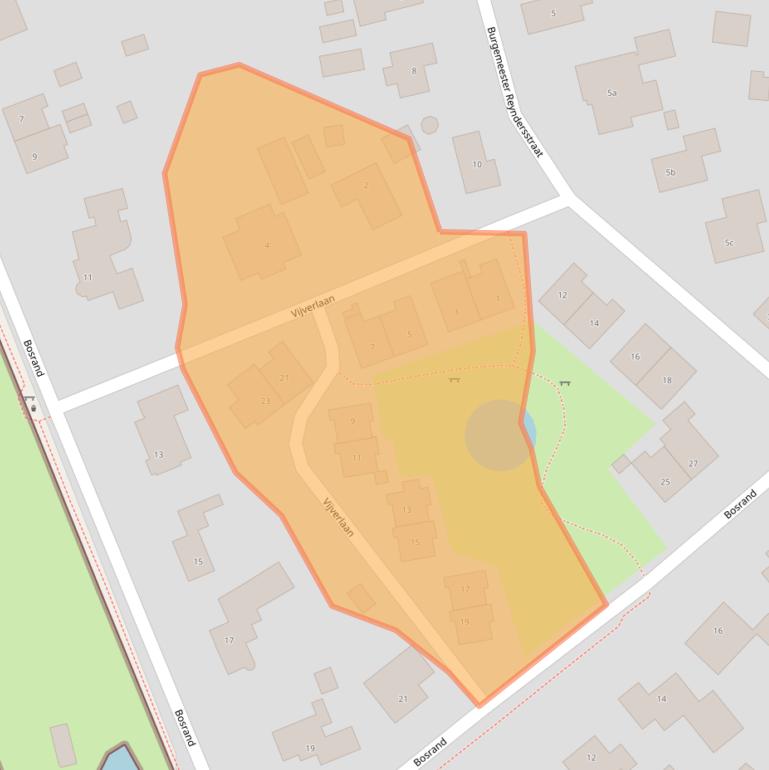 Kaart van postcodegebied 9451BH.