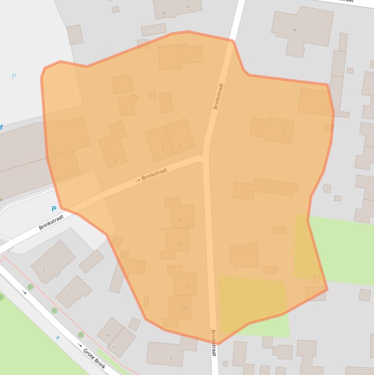 Kaart van postcodegebied 9451BT.