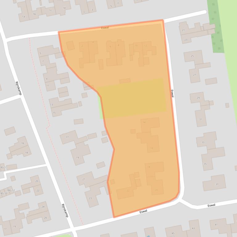 Kaart van postcodegebied 9451CG.