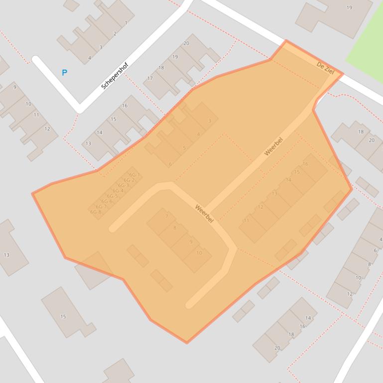 Kaart van postcodegebied 9451EB.