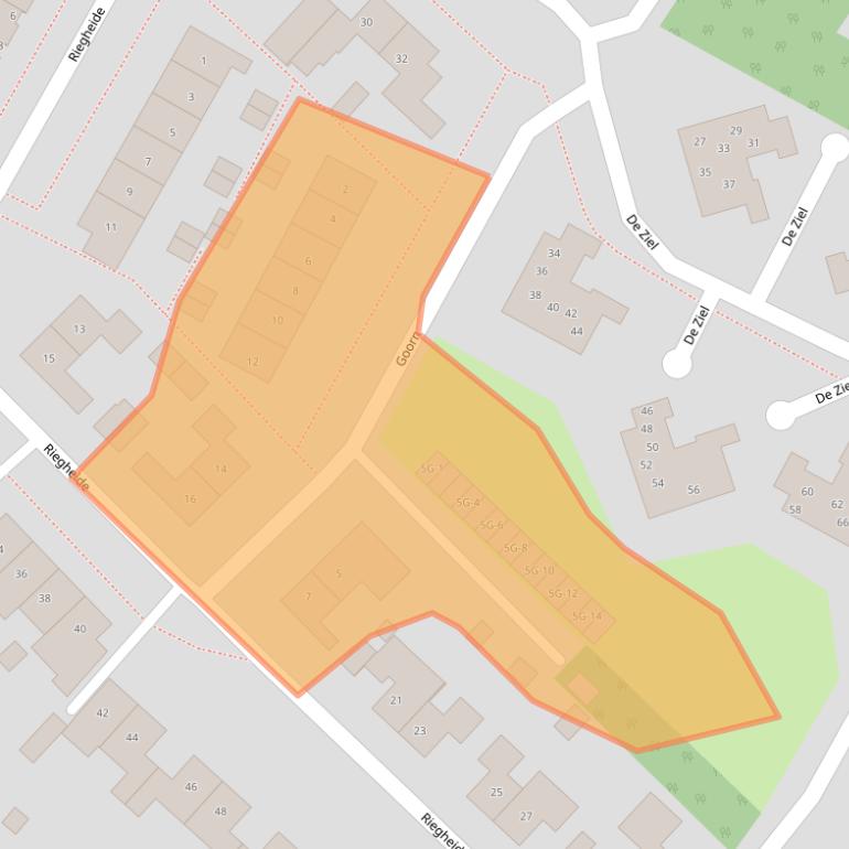 Kaart van postcodegebied 9451EC.