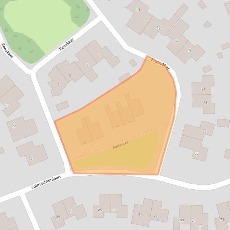 Kaart van postcodegebied 9451HV.