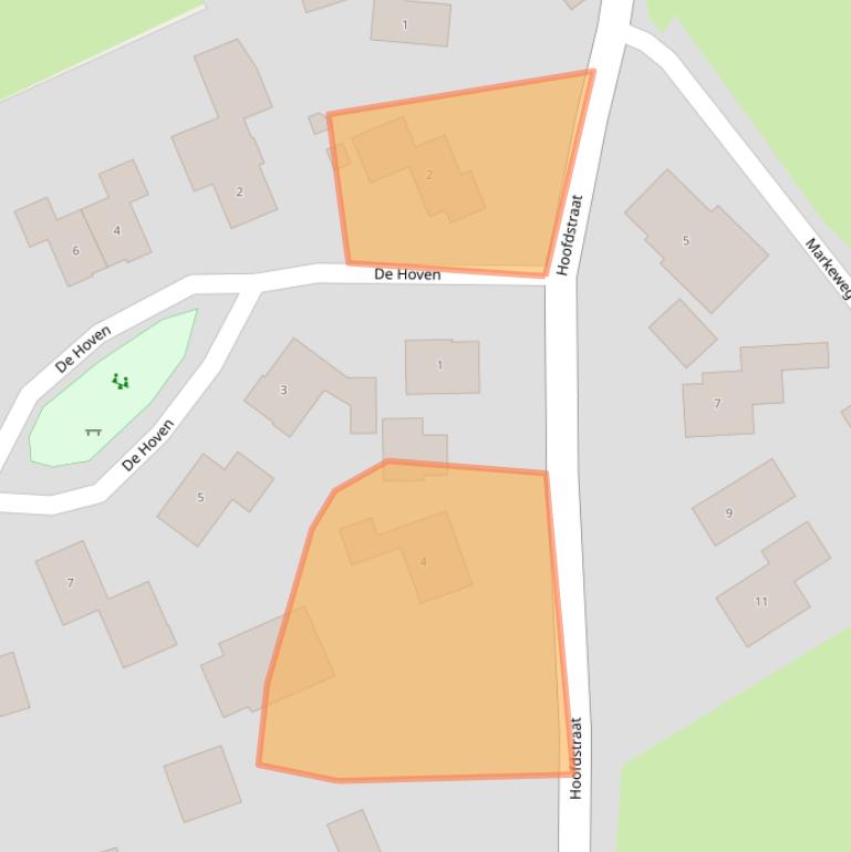 Kaart van postcodegebied 9454PR.