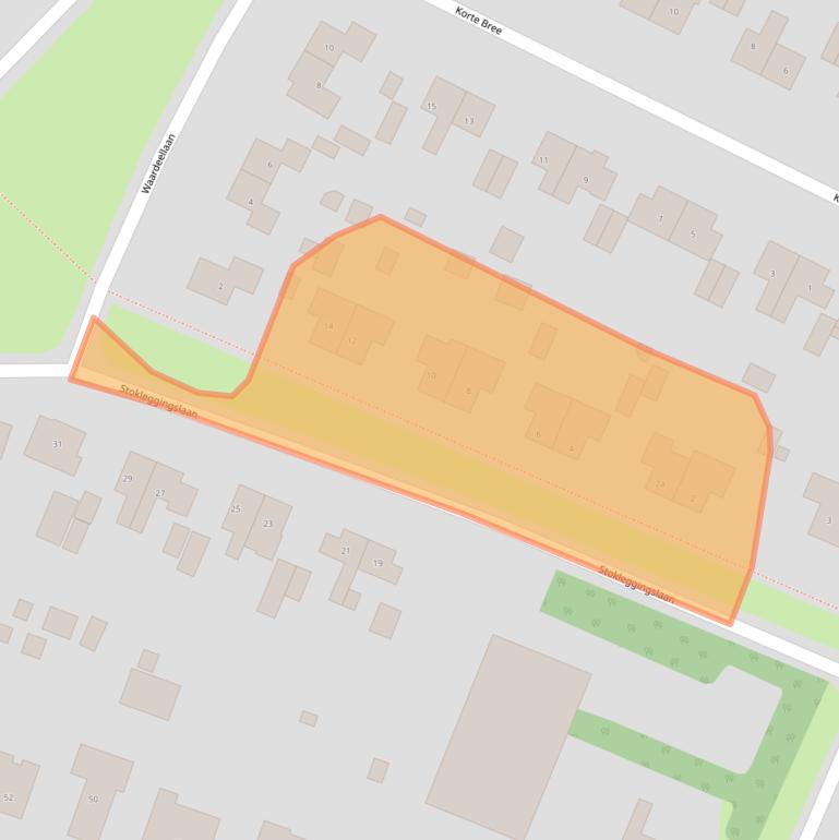 Kaart van postcodegebied 9461CD.