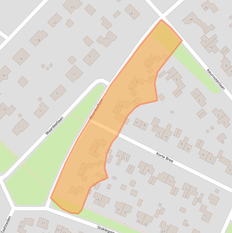 Kaart van postcodegebied 9461CN.