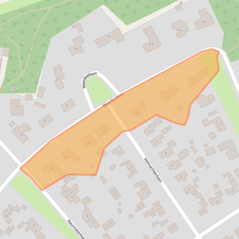 Kaart van postcodegebied 9461CP.