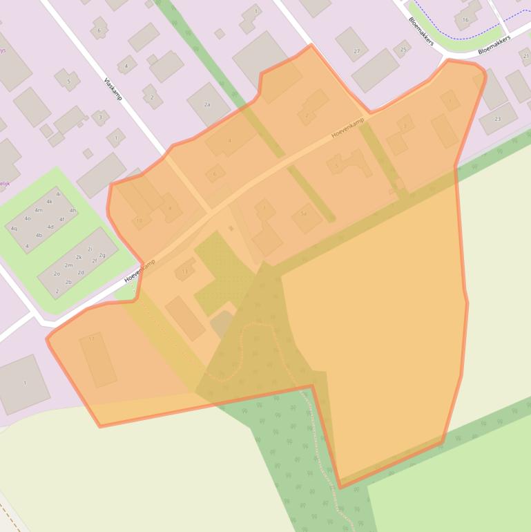 Kaart van postcodegebied 9461HE.