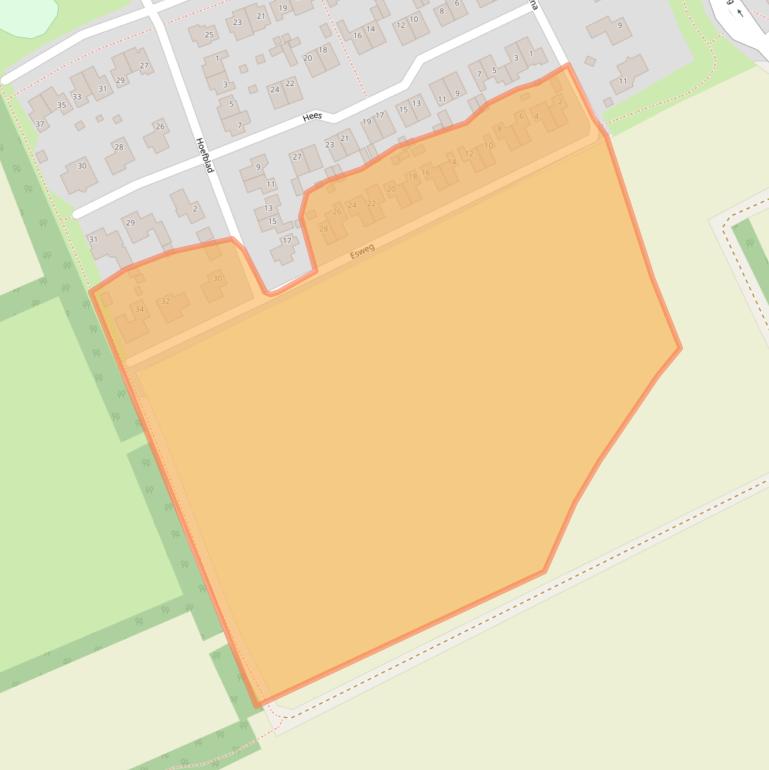 Kaart van postcodegebied 9461HP.