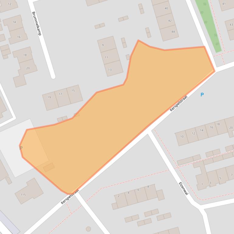 Kaart van postcodegebied 9461JR.