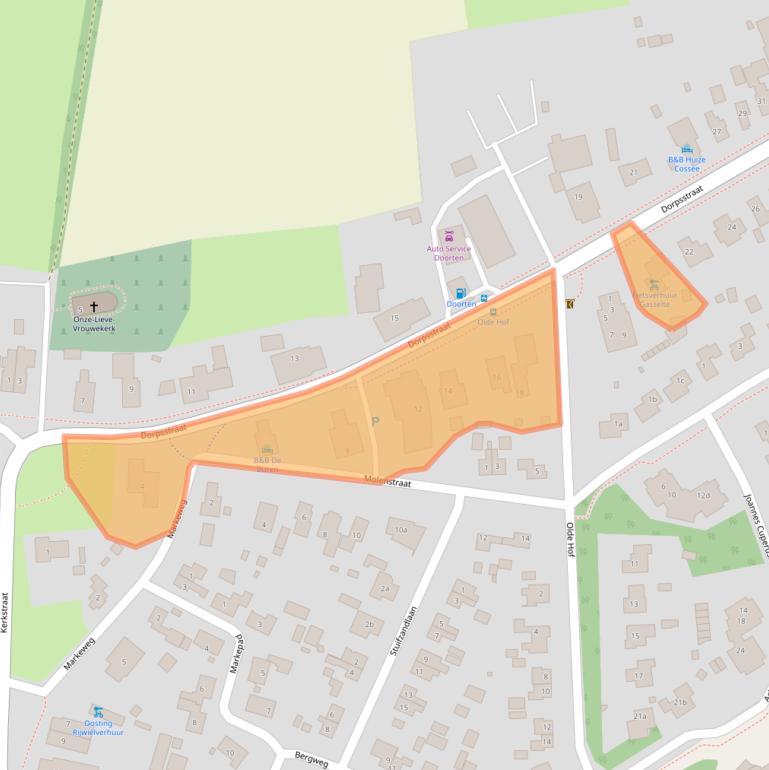 Kaart van postcodegebied 9462PL.