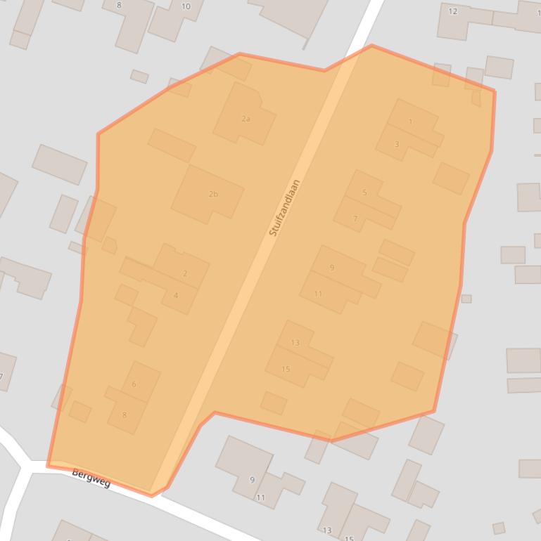 Kaart van postcodegebied 9462RM.