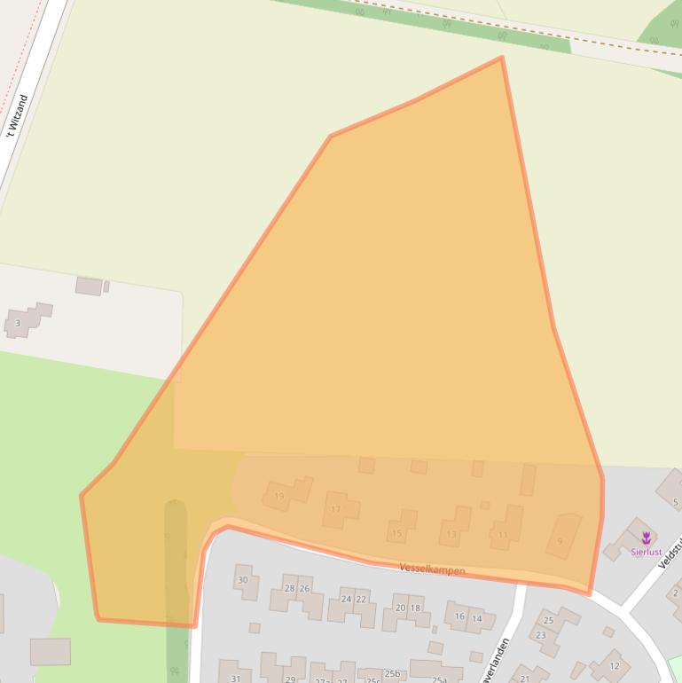 Kaart van postcodegebied 9463MC.