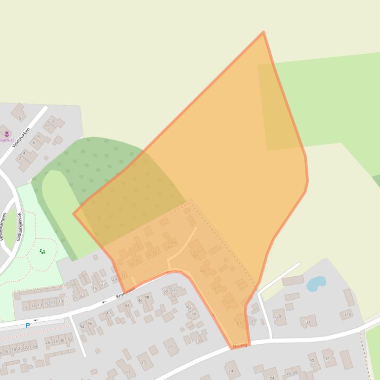 Kaart van postcodegebied 9463PL.