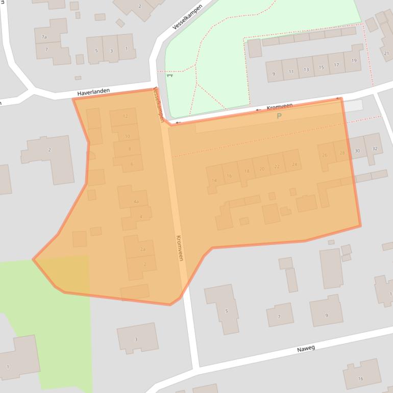 Kaart van postcodegebied 9463PM.