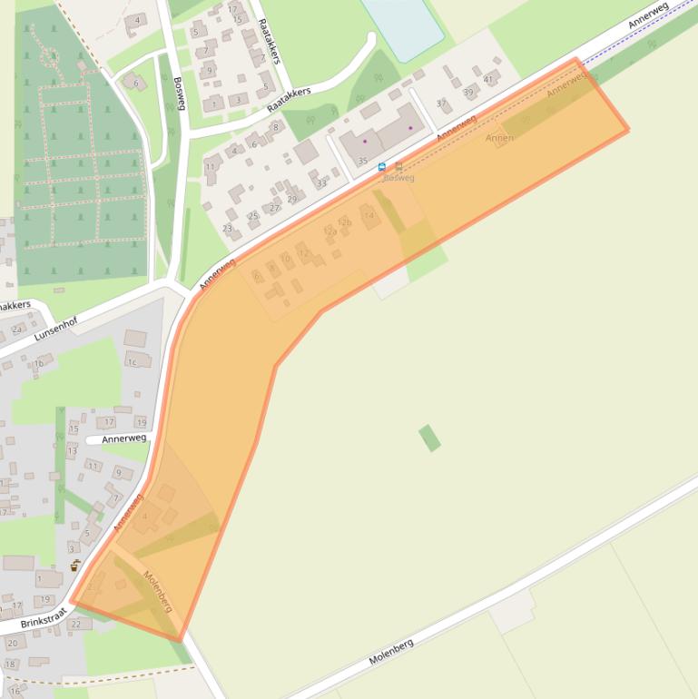 Kaart van postcodegebied 9467PC.