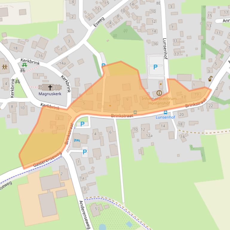 Kaart van postcodegebied 9467PD.