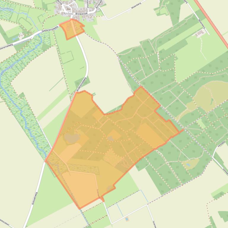 Kaart van postcodegebied 9467PG.